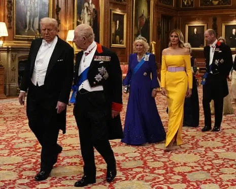 Royals Roll Out Grand Welcome Amid Protests; Kimmel Taken Off Air Over Charlie Kirk Comments